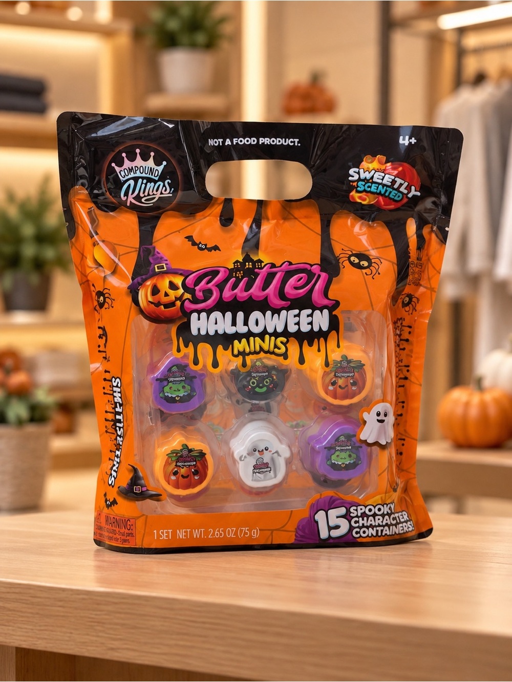 Butter Halloween Minis Kids Costume Accessory Set - Orange